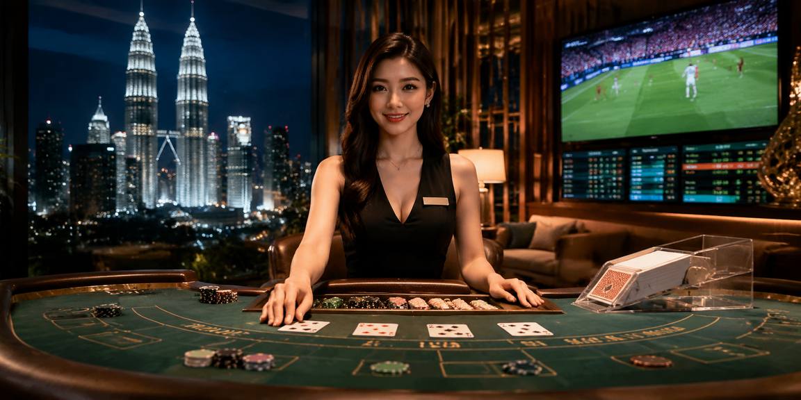 Permainan Live Casino dengan Dealer Profesional